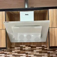 هود شیشه ای سفید