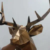 دیوارکوب گوزن|مجسمه، تندیس، ماکت|تهران, چیتگر شمالی|دیوار