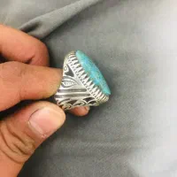 انگشتر فیروزه درشت|جواهرات|کرمان, |دیوار