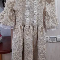 پیراهن مجلسی دخترانه ژاکارد|کفش و لباس بچه|زنجان, |دیوار