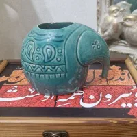جاسیگاری منبت بسیار قدیمی با آج فیل|کلکسیون اشیاء عتیقه|تهران, تهران‌نو|دیوار
