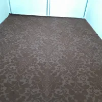 موکت قهوه ای تیره ترح دار