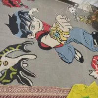 گلیم فرش طرح بن تن6متری