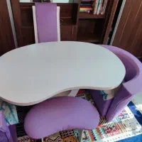 میز صبحانه ناهار طرح لوبیا