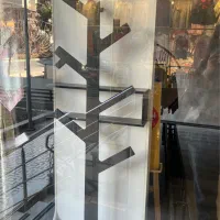 دکور پینترستی MDF بهمراه آیینه چراغدار