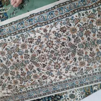 کناره فرش ماشینی کرم رنگ