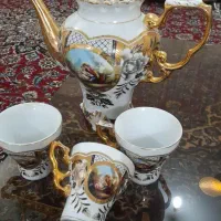 سرویس عصرونه خوری انتیک|ظروف سرو و پذیرایی|قم, سالاریه|دیوار