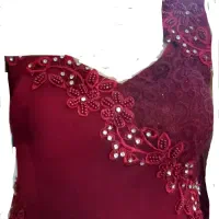 لباس مجلسی سنگ دوزی شده|لباس|مهدی شهر, |دیوار