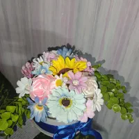 دسته گل مصنوعی/تولد/خواستگاری/پول آرایی/گل روبانی|گل مصنوعی|شیراز, فرگاز|دیوار