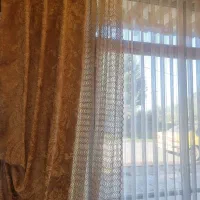 پرده دولایه کلاسیک|پرده، رانر، رومیزی|آستارا, |دیوار