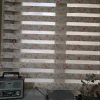 پرده زبرا در حد نو