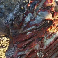 دو تا توپی عقیق جاسپر لایه ای