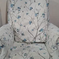 مبل هفت نفره کار کرده پایه های مبل کاملا سالمه|مبلمان خانگی و میز عسلی|رشت, حمیدیان|دیوار