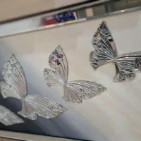 تابلو ینه ای پروانه|تابلو، نقاشی، عکس|بندر ماهشهر, |دیوار