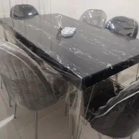 میزناهارخوری شیش نفری کاملا نو با کاور اماده|میز و صندلی غذاخوری|تاکستان, |دیوار