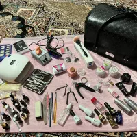 وسایل کاشت ناخن|آرایشی، بهداشتی، درمانی|کرمان, |دیوار