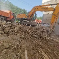 تخریب ساختمان و خاکبرداری شفته، اجرای سازه نگهبان