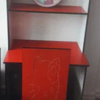 میزتحریرکتابخانه با صندلی