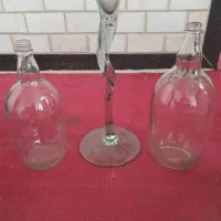 دو عدد سطل ودوعدد بشر شیشه ای|ظروف نگهدارنده، پلاستیکی، یکبارمصرف|تهران, سجاد|دیوار