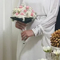 لباس مجلسی سفید عقد
