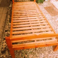 تخت چوبی تک نفره