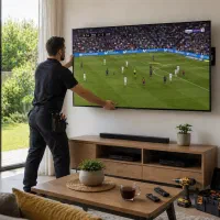 نصب،نصاب تلویزیون،براکت و گیرنده دیجیتال