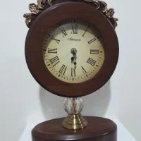 سرخ کن و ست چراغ و ساعت چوبی|بوفه، ویترین، کنسول|کنگاور, |دیوار