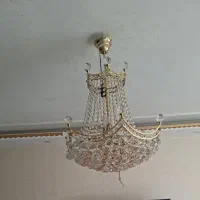 لوستر اب طلا کاری شده در حد نو