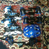 اسکیت کفشی با تجهیزات کاملاسکیت کفشی کاملا