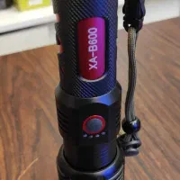 چراغ قوه شارژی بسیار قوی با برد بالا با باطری 8800|کوهنوردی و کمپینگ|شیراز, زند|دیوار