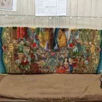 فروش فرش زرنیم دست بافت کامپیوتری نصفه کاره