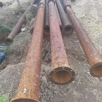 لوله سنگین چاه ۶ اینچ اصفهان فلنجدار کارکرده