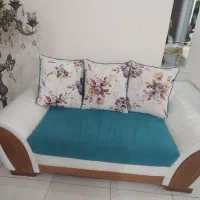 مبل راحتی 7 نفره کارکرده  اما سالم