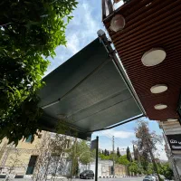 سایبان مغازه و کافه رنگبندی خاص