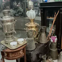 مشربه مسی جوله رشتی قدیمی