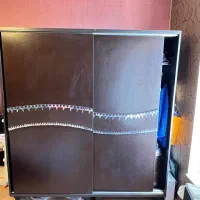 ست کامل کمد کشویی و میز ارایش و پاتختی