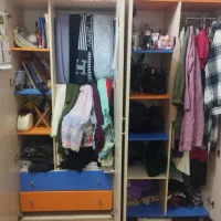 کمد و تخت نوجوان|تخت و سرویس خواب|قم, امامزاده ابراهیم|دیوار