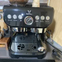 اسپرسوساز نیمه صنعتی با آسیاب حرفه ای تیغه الماسی|سماور، چایساز، قهوهساز|شیراز, درکی|دیوار