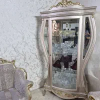 ویترین چوب راش