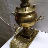 مجسمه گوزن و طاووس برنز
