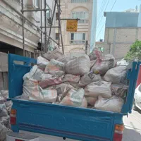 نیسان کمپرسی شن ماسه بادی نخاله خاک گل باغچه نخودی|مصالح و تجهیزات ساختمان|رشت, منظریه|دیوار