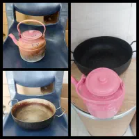 بازسازی  انواع ظروف فلزی به تفلون و گرانیت|ظروف پخت‌وپز|برازجان, |دیوار