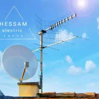 نصب آنتن ثابت و گردان و نصاب براکت TV