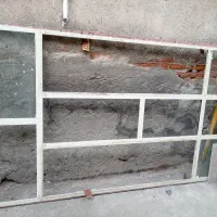 پنجره دو در بزرگ