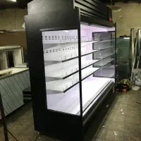 یخچال و فریزر  (روباز)پرده هوا