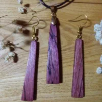 ست گردنبند و گوشواره|بدلیجات|اصفهان, مارچین|دیوار