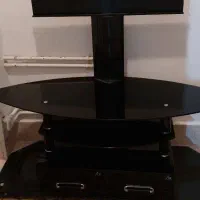 میز تلویزیون شیشه ای