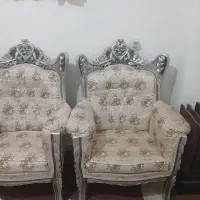 مبل ۹ نفره سلطنتی|مبلمان خانگی و میز عسلی|قم, شهرک مهدیه|دیوار