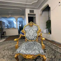 مبل استیل تمام چوب کارملایر 10ساله