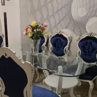 میز ناهارخوری ۸ نفره بسیار تمیز و با کیفیت